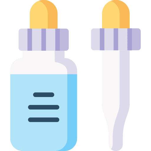 Serum vaccine ampoule serum icon