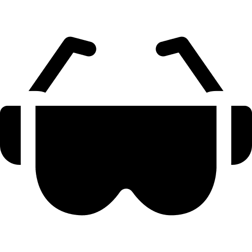 Safety glasses safety googles safety glasses eye protection icon