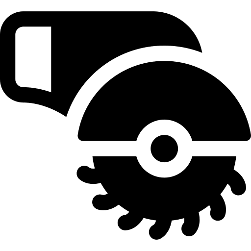 Circular saw circular saw saw machine construction icon