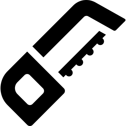 Hand saw hand saw repair construction and tools icon