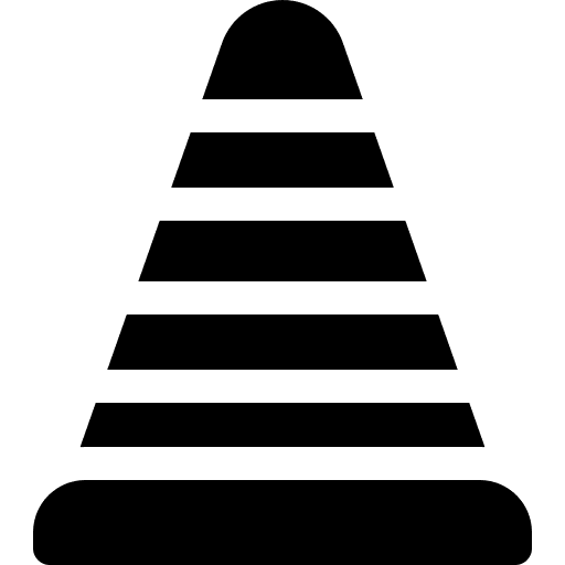 Traffic cone traffic traffic cone urban icon