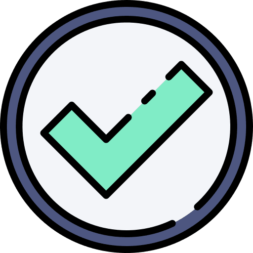 Checklist verified correct checklist icon
