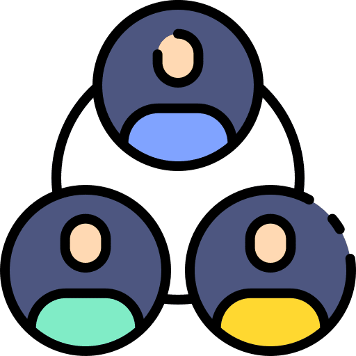 Teamwork teamwork group collaboration icon