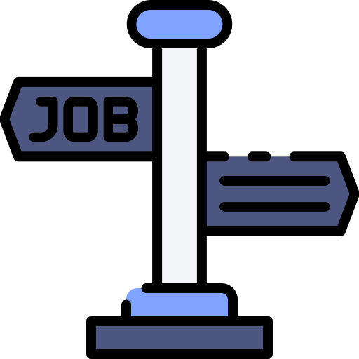 Direction directional road sign orientation icon