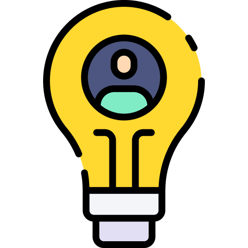Idea invention idea light bulb icon