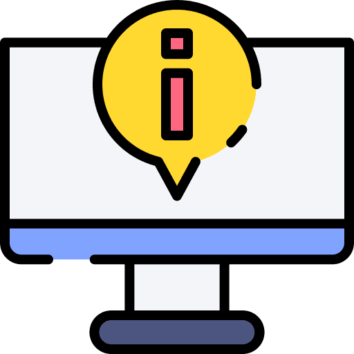 Information business and finance signs signaling icon