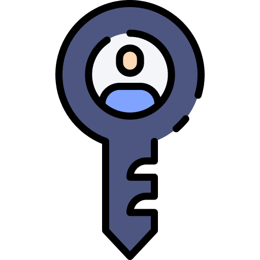 Key pass passkey smart key icon