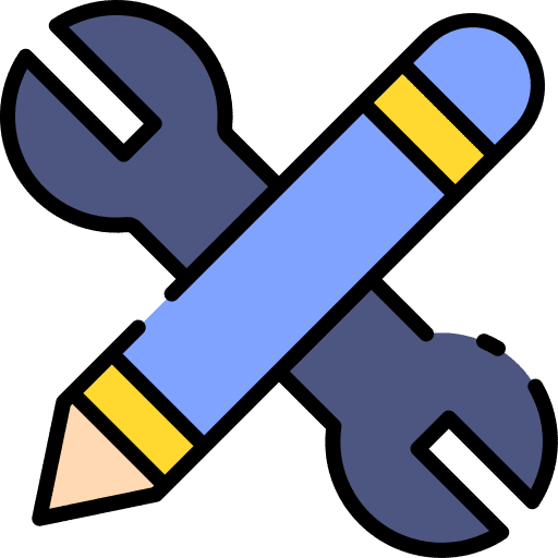 Skills ribbon design business and finance skills icon