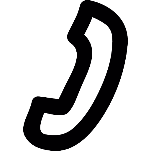 Auricular of a phone phone number telephone phone receiver icon