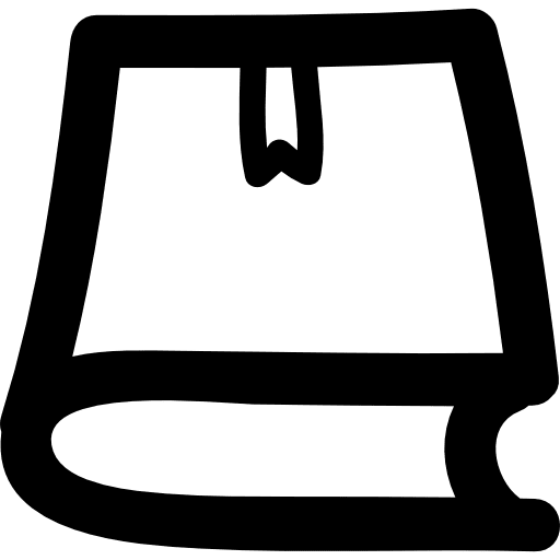 Draw bible book with bookmark religion book cover book icon