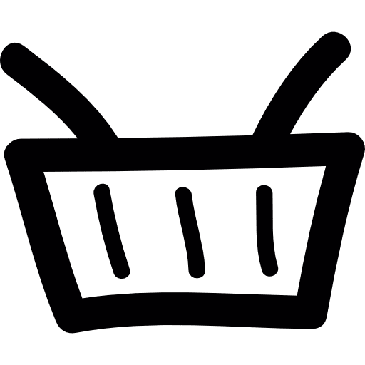 Basket doodle doodles drawing hand drawn icon