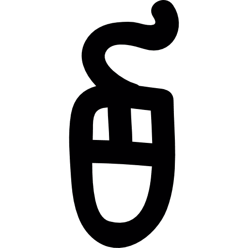 Computer mouse draw mouse computer mouse mouse clicker icon