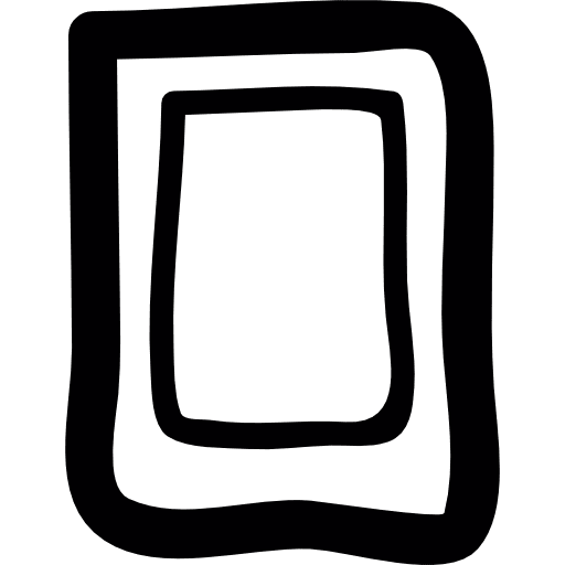 Doodle frame draw doodle art icon