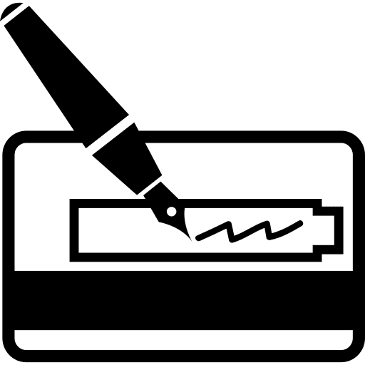 Credit card bank credit card commerce icon