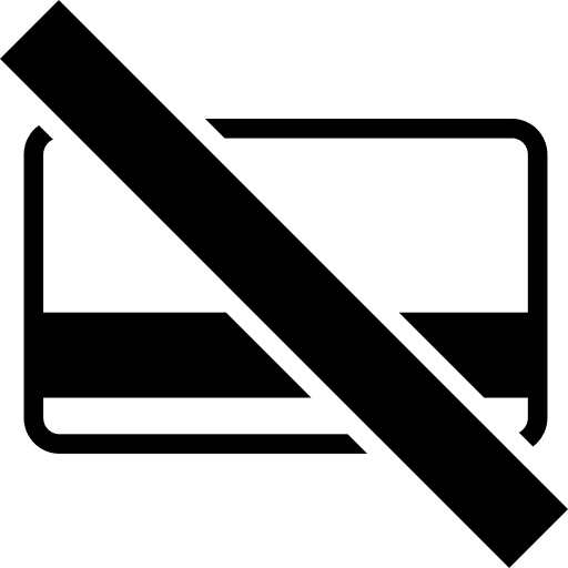 Bank commerce banking debit card icon