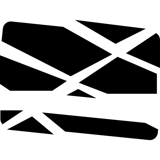 Broken debit card payment method shopper icon