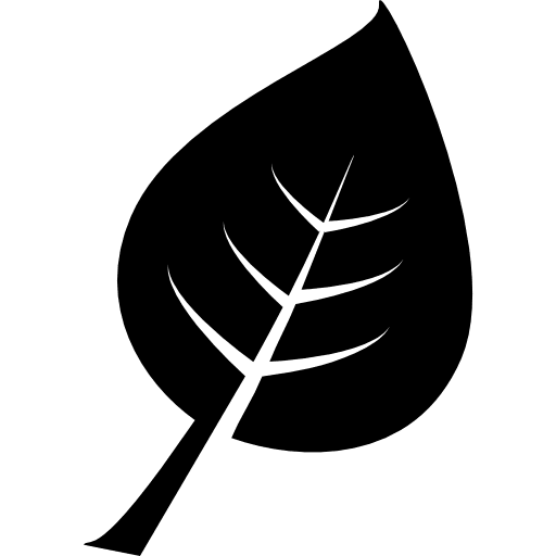 Leaf gardening autumn garden icon