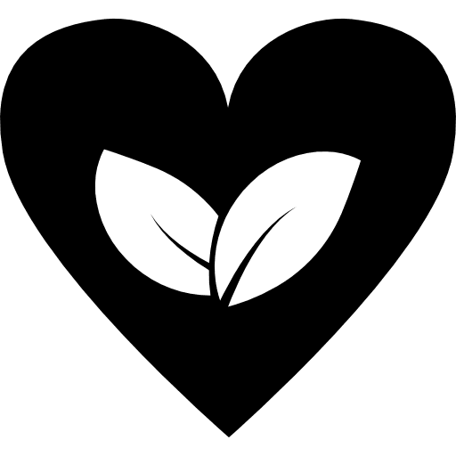 Love nature love leaf lover icon