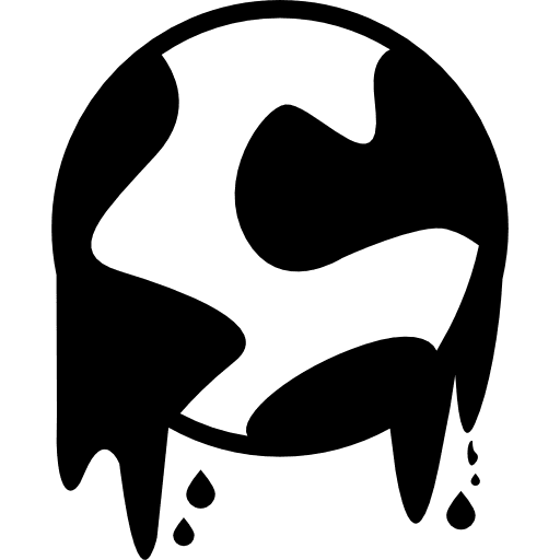 Oil planet petroleum earth signs icon