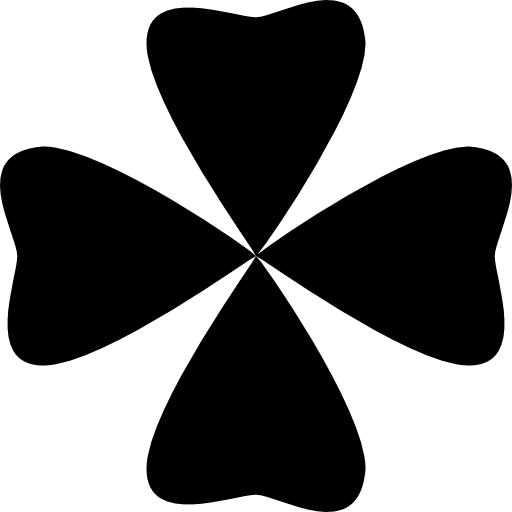 Leaf clover gardening garden icon