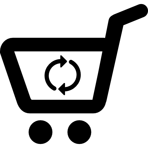 Shopping cart loading online store ecommerce icon