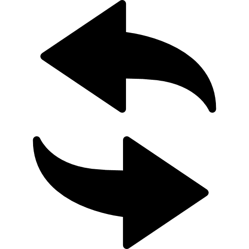 Recycle directional recycle recycling icon