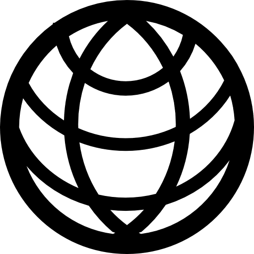 Worldwide shapes earth globe geography icon