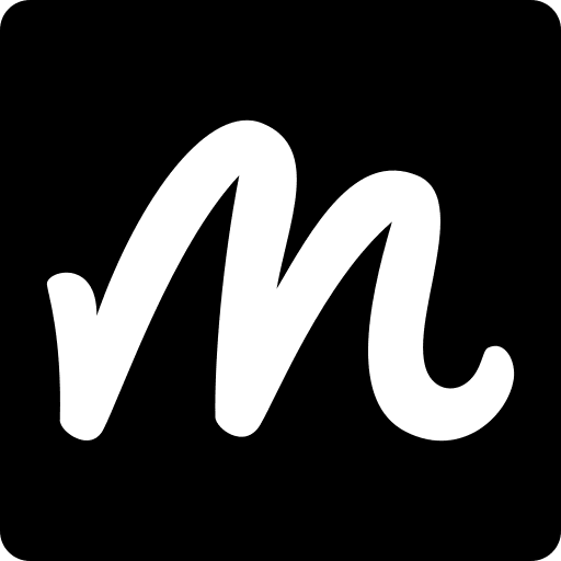 Symbols social normal logotype letter icon