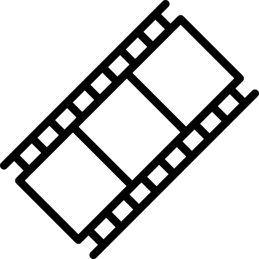 Film stripe technology photograph photo camera icon