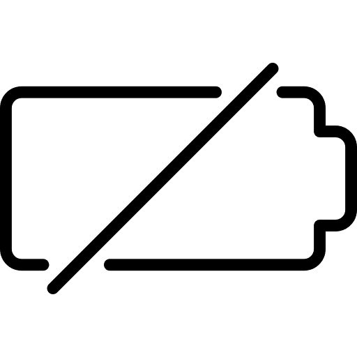 Charge carging technology battery status icon