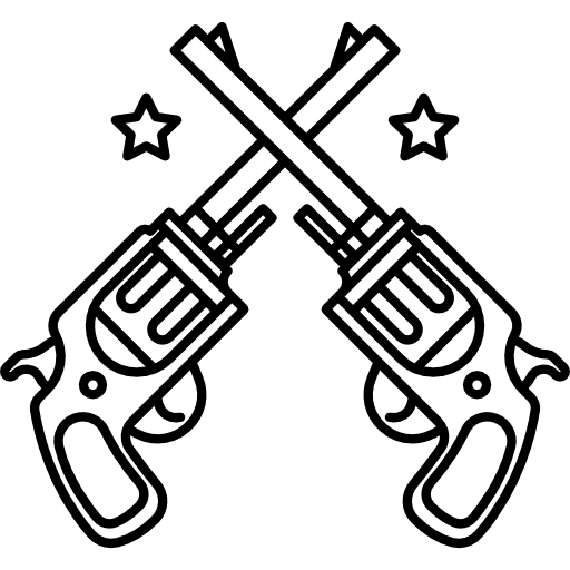 Revolvers weapon old school weapons icon