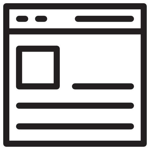 Browser browser website web page icon