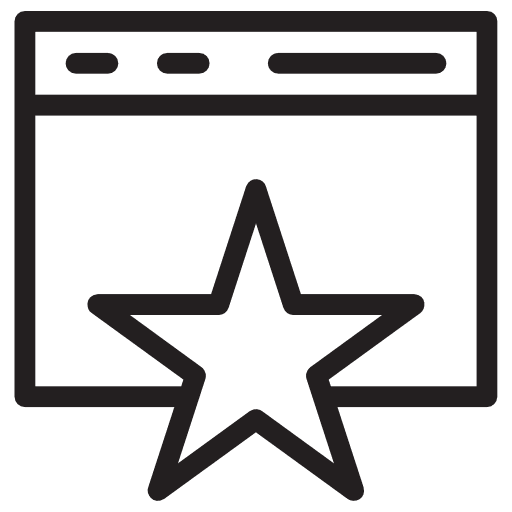 Browser options browser setup icon