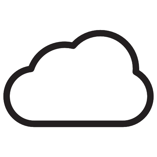 Cloud atmosphere cloud weather icon