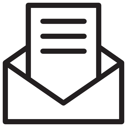 Mail email message envelope icon