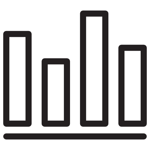 Stats graph stats graphic icon