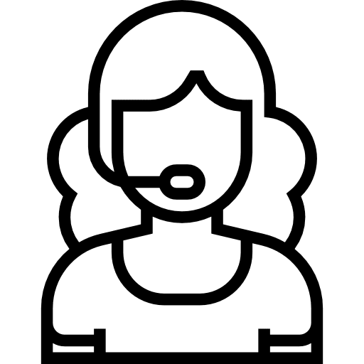 Telemarketer avatar profession user icon