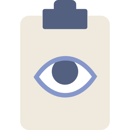 Clipboard tasks files and folders list icon