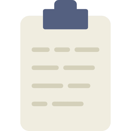 Clipboard verification clipboard list icon