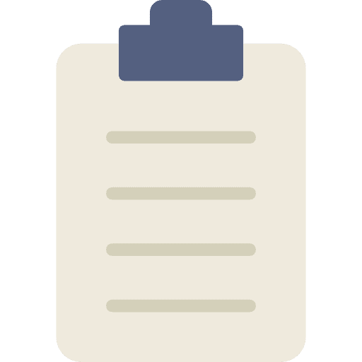 Clipboard clipboard verification list icon