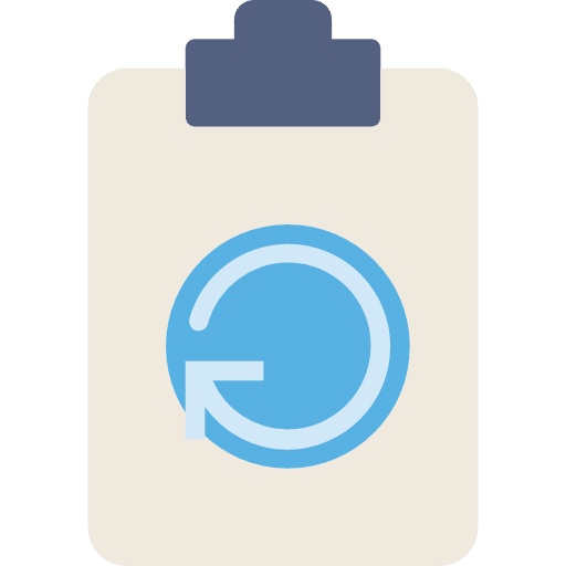 Clipboard verification clipboard list icon