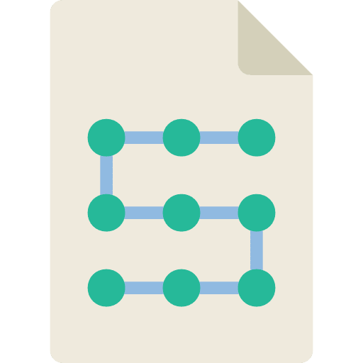 Files archive interface file icon