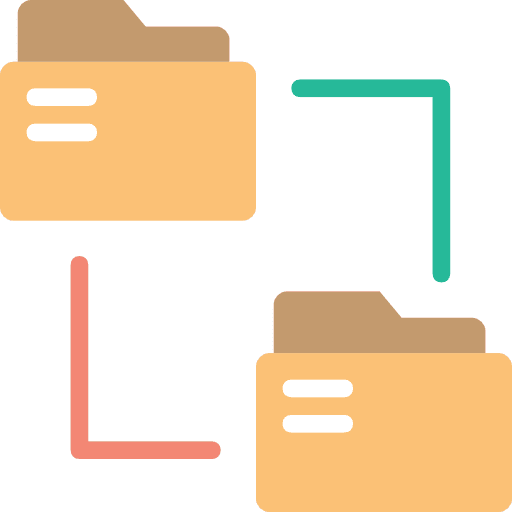 Files data storage file storage interface icon