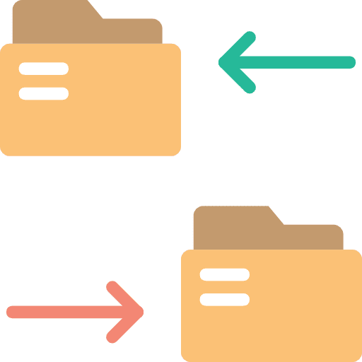 Files data storage storage files icon