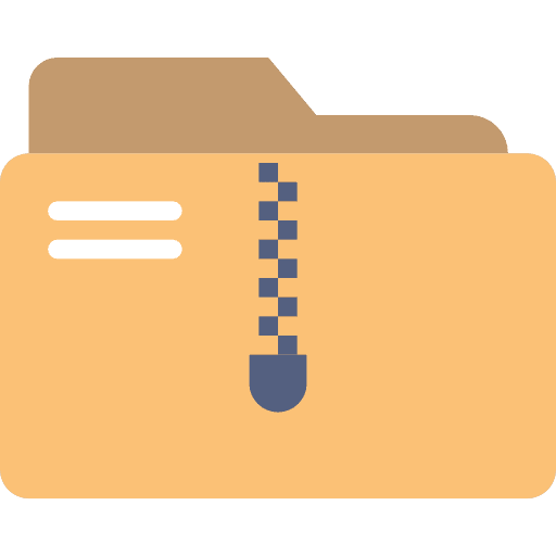 Folder storage office material folder icon