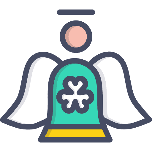 Angel religious religion wings icon