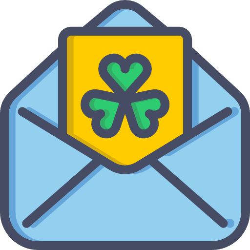 Email communications email saint patrick icon