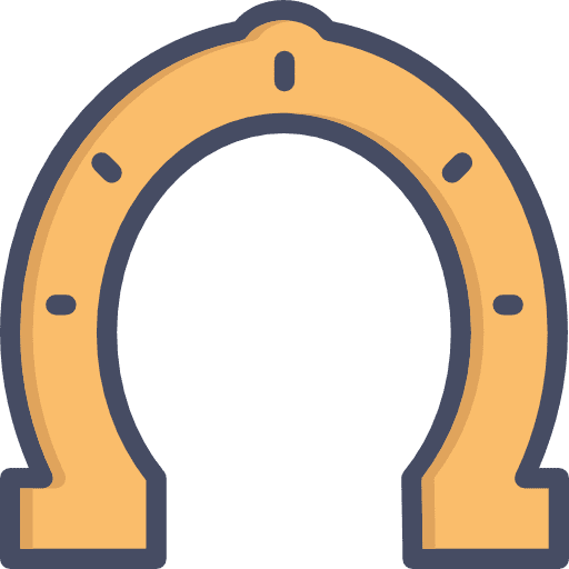 Horseshoe horse miscellaneous ornamental icon