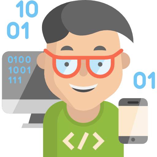Programmer programmer avatar professions and jobs icon