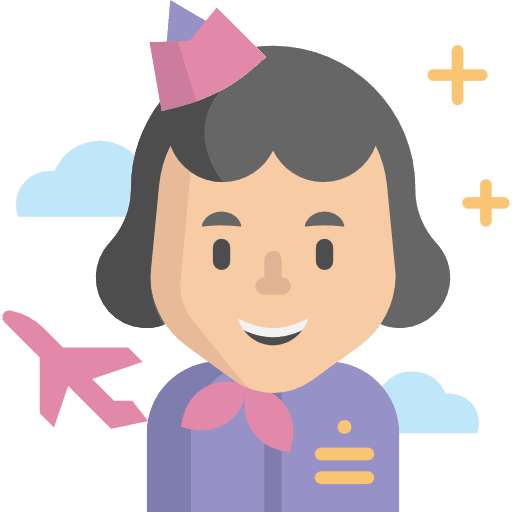 Stewardess jobs professions and jobs user icon